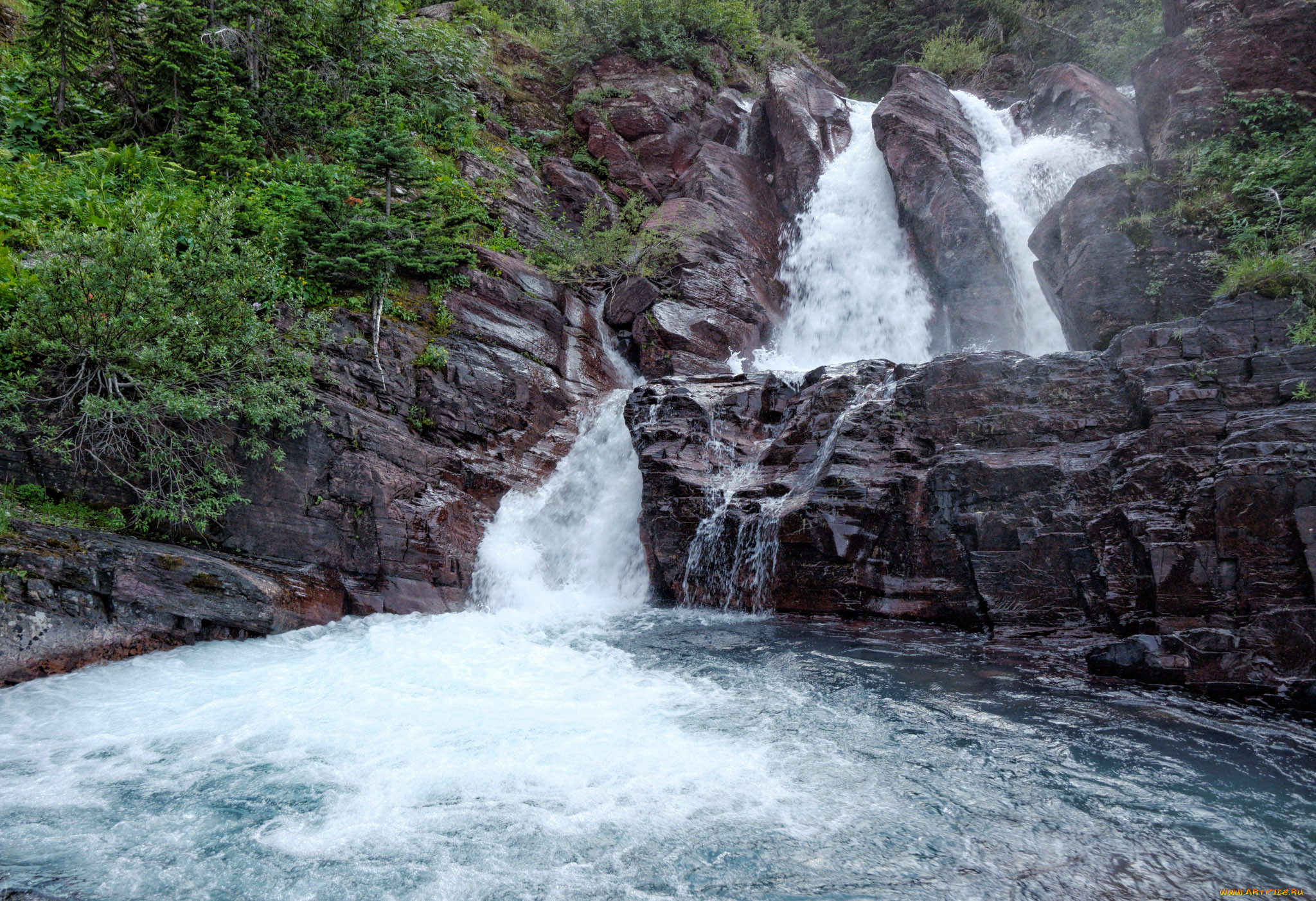 Водопад Куркуре Чулышман